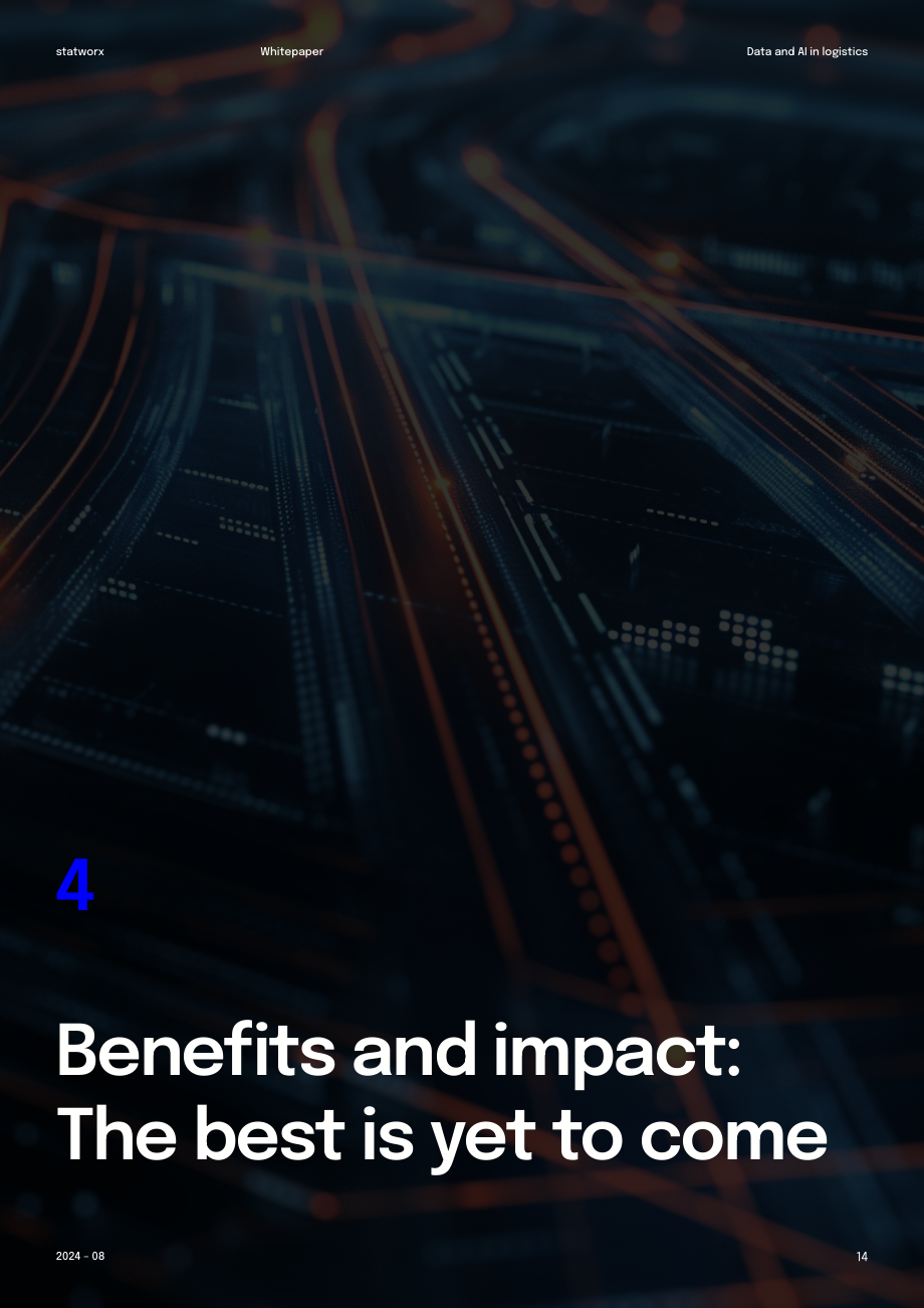 Statworx：2024物流行业中的数据与AI白皮书：战略性地引入人工智能技术（英文版）（27页）.pdf_第14页