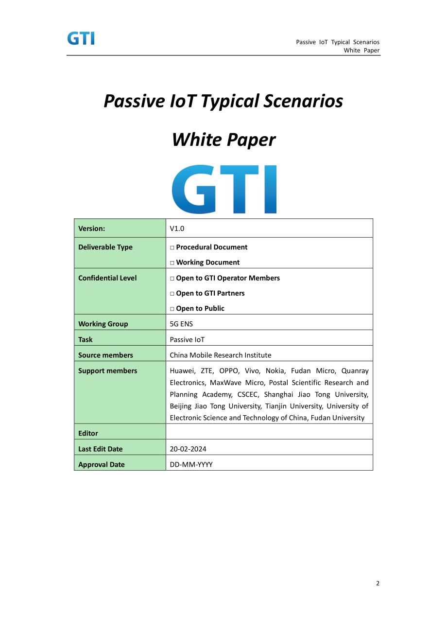 GTI：2024无源物联网典型场景白皮书（英文版）（27页）.pdf_第2页