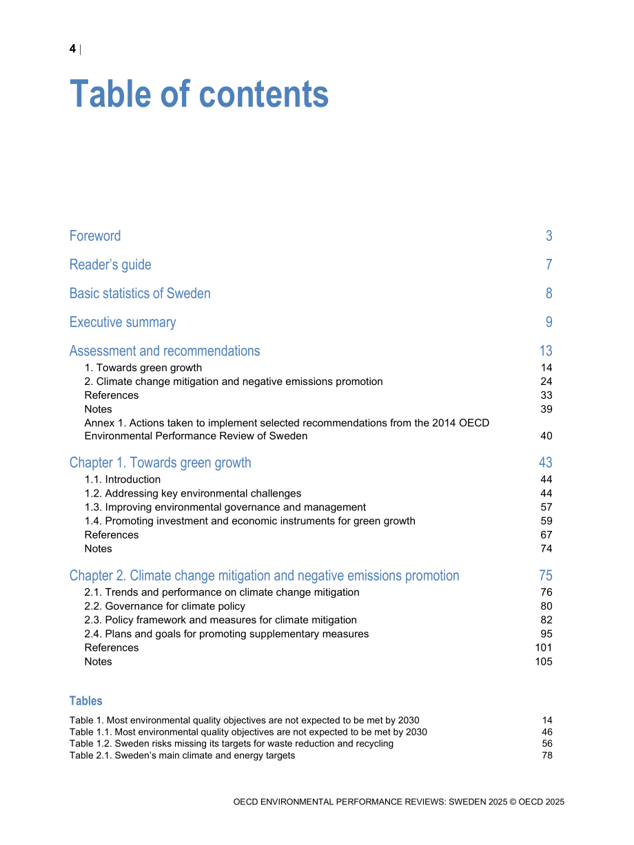 经合组织（OECD）：2025年瑞典环境绩效评估报告（英文版）（108页）.pdf_第6页