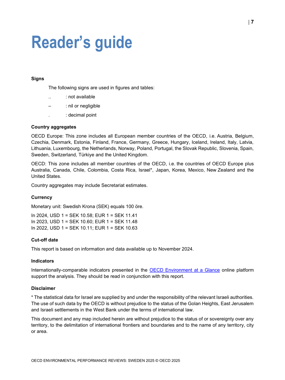 经合组织（OECD）：2025年瑞典环境绩效评估报告（英文版）（108页）.pdf_第9页