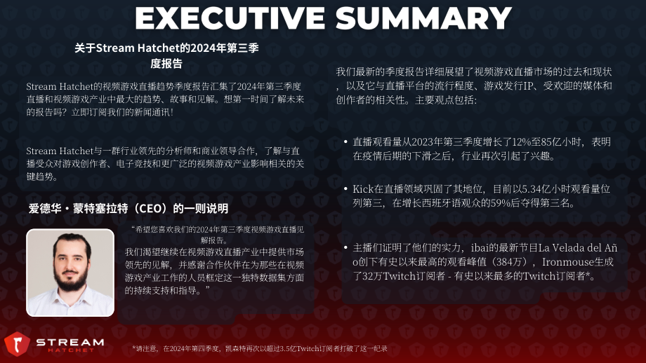 Stream Hatchet：2024年第三季度游戏直播趋势报告（英文版）（20页）.pdf_第2页