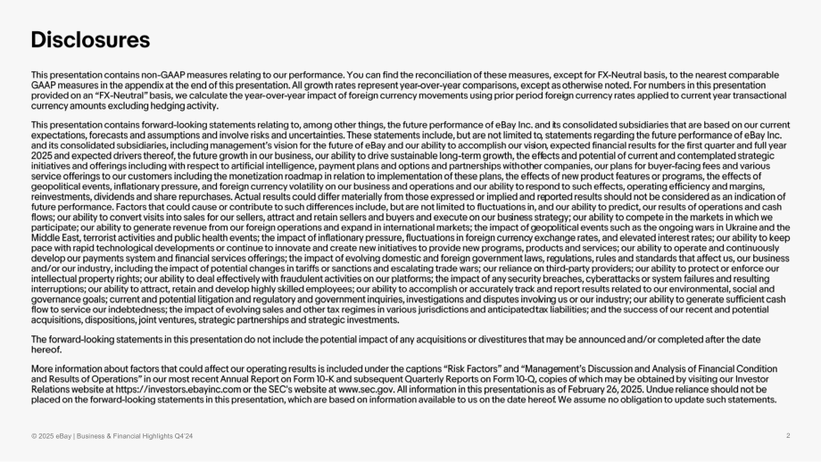 eBay（EBAY）2024年第四季度及全年度财务报告「NASDAQ」（英文版）（36页）.pdf_第2页