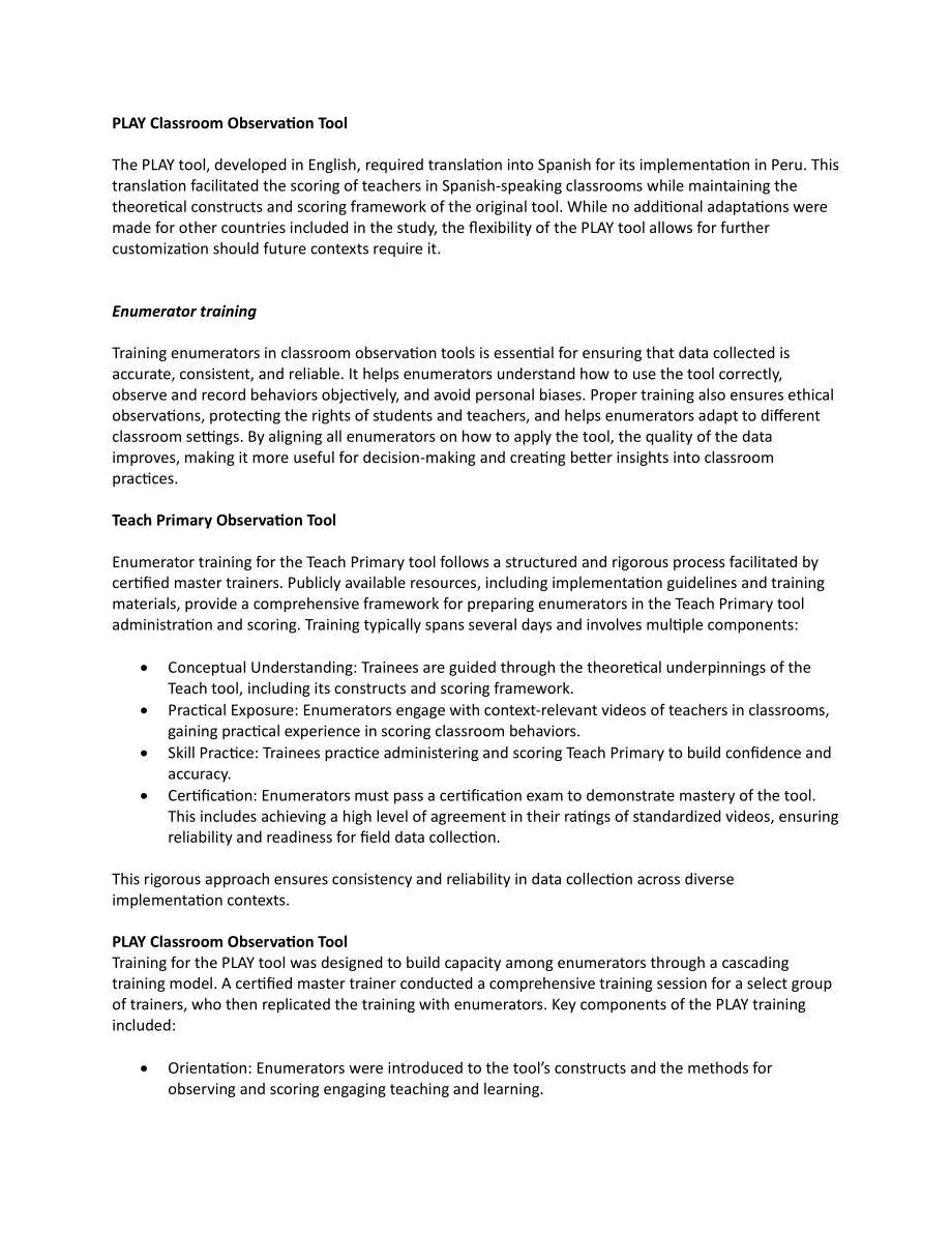 世界银行：2025基于内容分析法的教学观察工具效度研究报告：PLAY与Teach Primary比较（英文版）（64页）.pdf_第11页