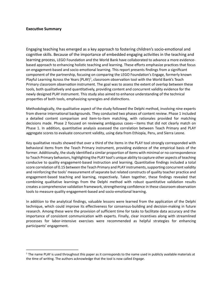世界银行：2025基于内容分析法的教学观察工具效度研究报告：PLAY与Teach Primary比较（英文版）（64页）.pdf_第7页