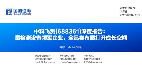 中科飞测-公司深度报告：量检测设备领军企业全品类布局打开成长空间-250301（29页）.pdf