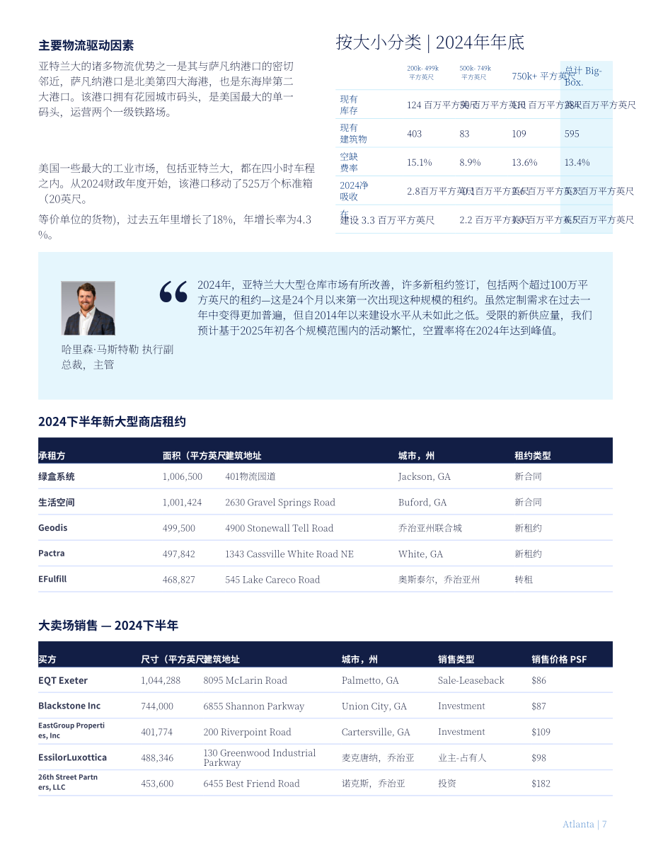 高力国际（Colliers）：2025年北美大型仓储式工业地产展望报告（英文版）（46页）.pdf_第7页