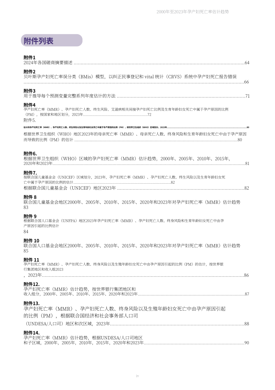 联合国：2000–2023年全球孕产妇死亡率趋势报告（英文版）（132页）.pdf_第6页