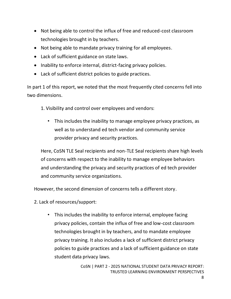 美国学校网络联合会（CoSN）：2025年国家学生数据隐私报告-Part2（英文版）（44页）.pdf_第9页