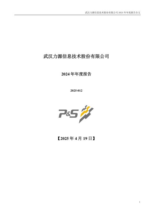 力源信息：2024年年度报告.PDF