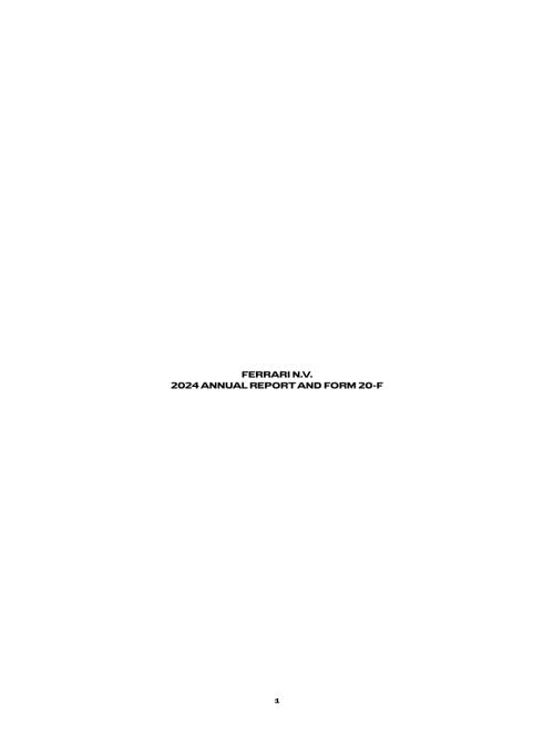 法拉利Ferrari N.V.（RACE）2024年年度报告「NYSE」（英文版）（478页）.pdf