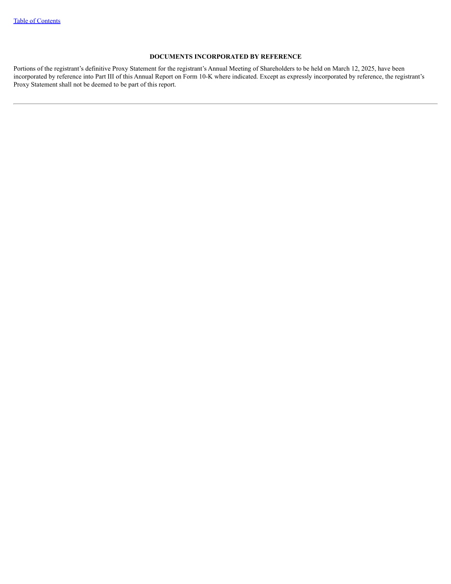 星巴克Starbucks Corp. （SBUX） 2024财年10-K年度报告「NASDAQ」（英文版）（148页）.pdf_第2页