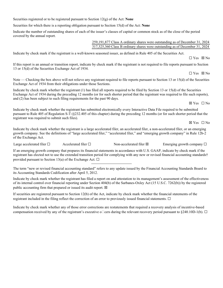 凤凰新媒体Phoenix New Media Limited (FENG) 2024年年度报告「NYSE」（英文版）（378页）.pdf_第2页
