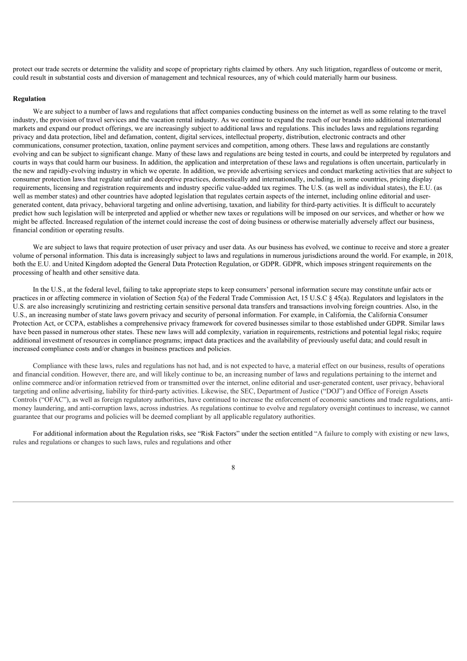 猫途鹰TripAdvisor Inc (TRIP) 2023年10-K年度报告「NASDAQ」（英文版）（145页）.pdf_第10页