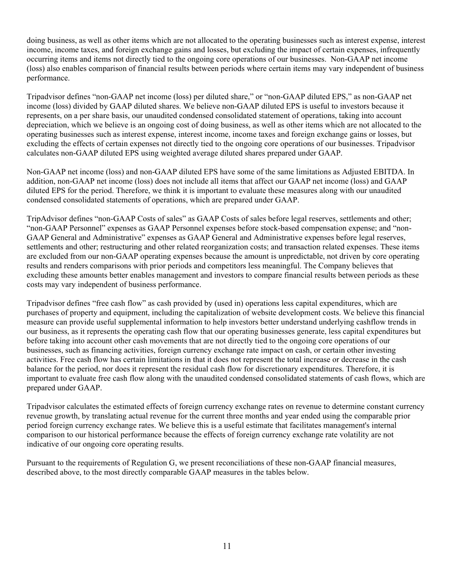 猫途鹰TripAdvisor Inc (TRIP) 2024年第四季度及全年业绩报告「NASDAQ」（英文版）（16页）.pdf_第11页