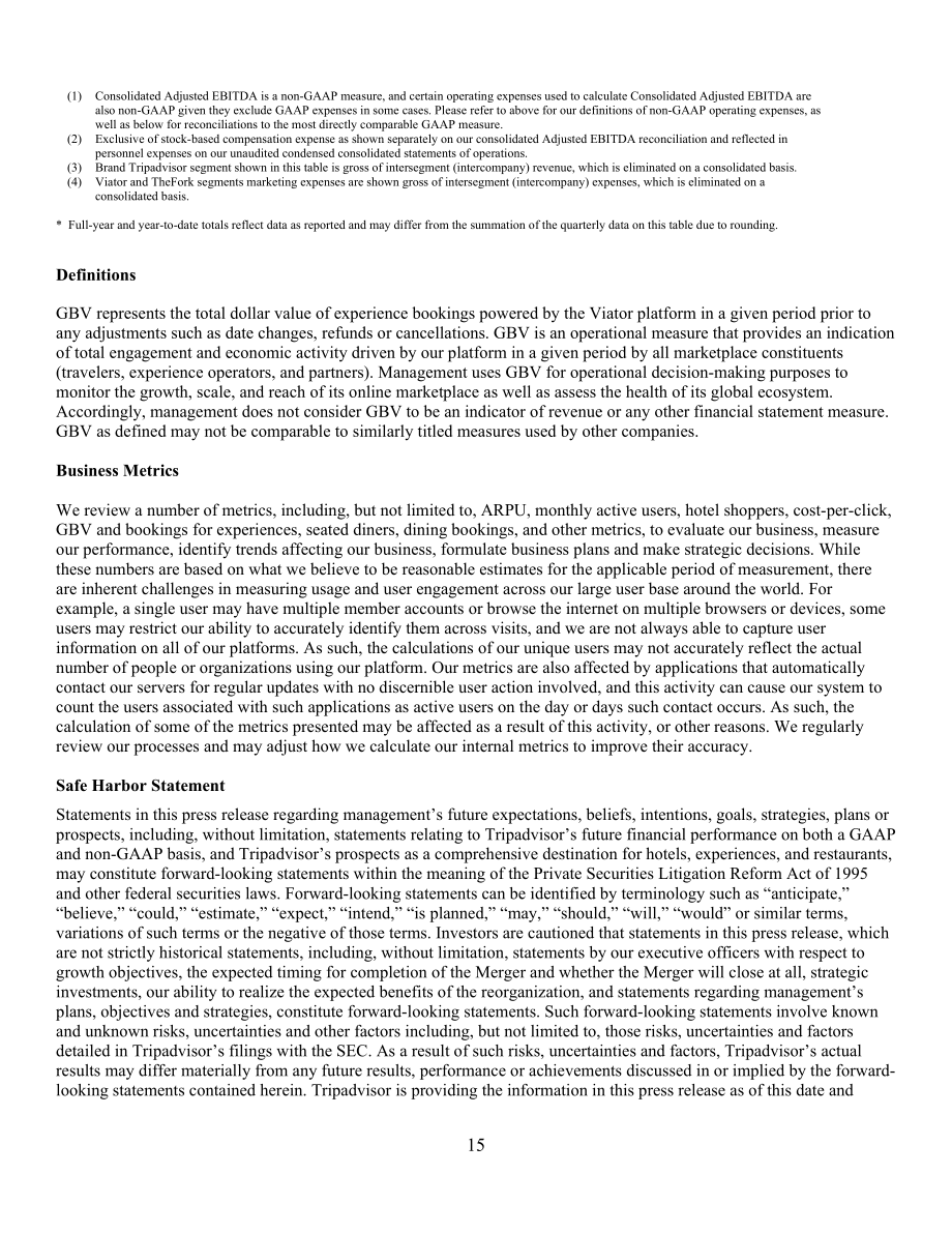 猫途鹰TripAdvisor Inc (TRIP) 2024年第四季度及全年业绩报告「NASDAQ」（英文版）（16页）.pdf_第15页