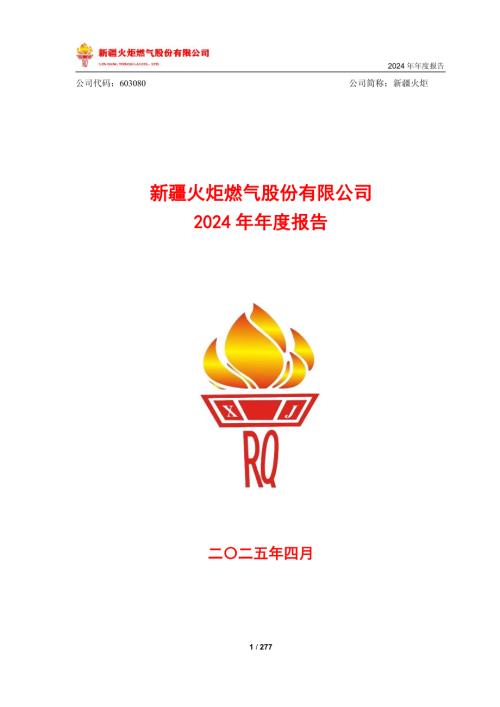 新疆火炬：新疆火炬2024年年度报告.pdf