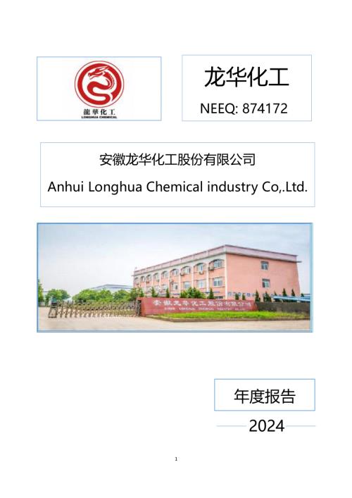 定期报告-龙华化工：2024年年度报告.PDF