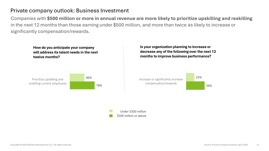 德勤（Deloitte）：2025年美国私人公司业务投资展望报告（英文版）（17页）.pdf_第12页