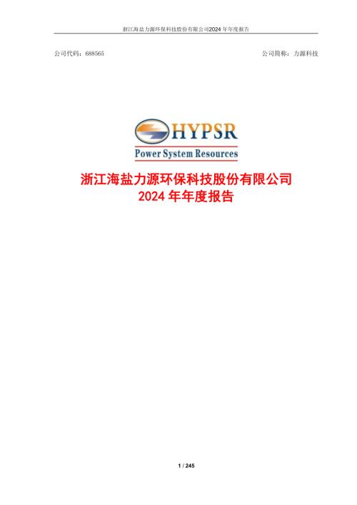 力源科技：2024年年度报告.pdf