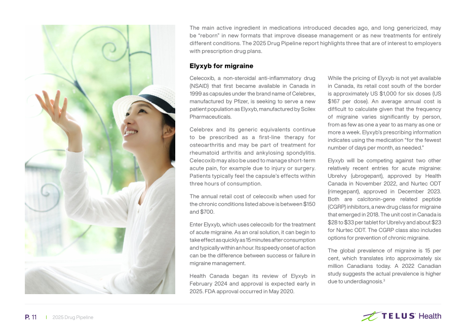 TELUS Health：2025年加拿大药物研发管线：私人药物保险计划机遇与挑战研究报告（英文版）（25页）.pdf_第11页