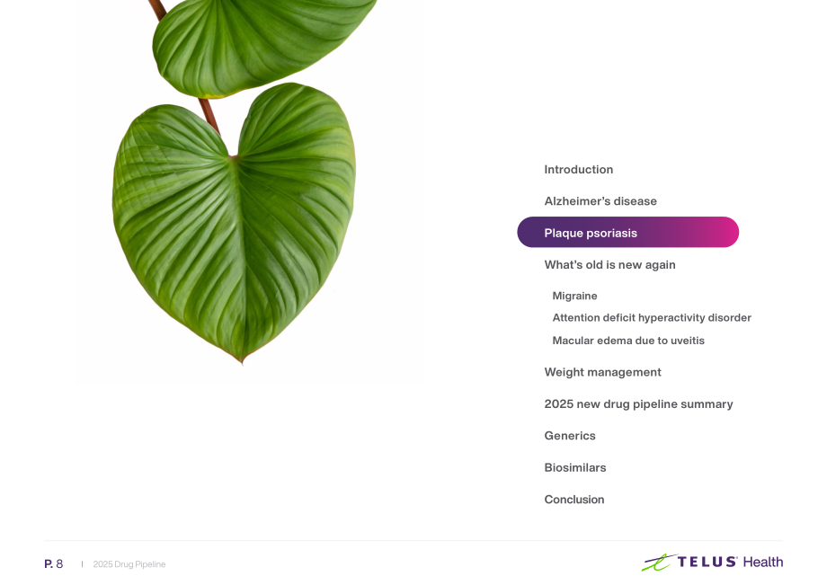 TELUS Health：2025年加拿大药物研发管线：私人药物保险计划机遇与挑战研究报告（英文版）（25页）.pdf_第8页