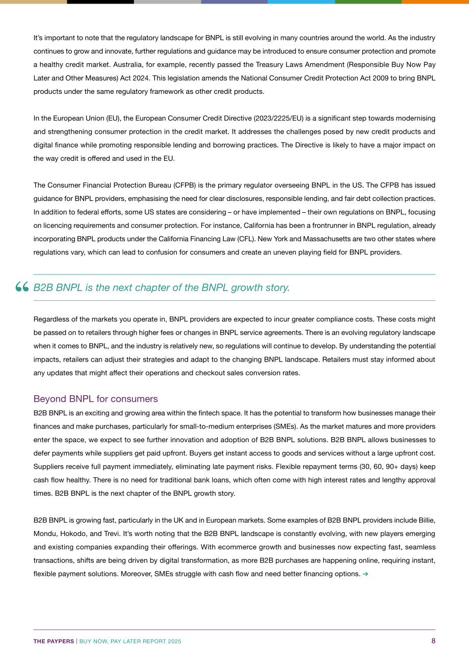 The Paypers：2025年全球先买后付（BNPL）支付生态研究报告（英文版）（41页）.pdf_第8页