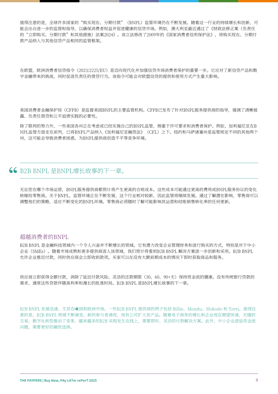 The Paypers：2025年全球先买后付（BNPL）支付生态研究报告（英文版）（41页）.pdf_第8页