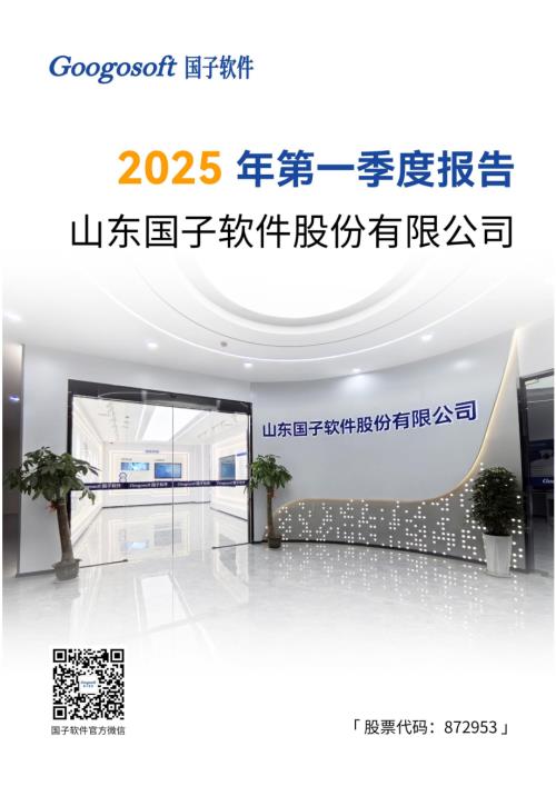 定期报告-国子软件：2025年一季度报告.pdf