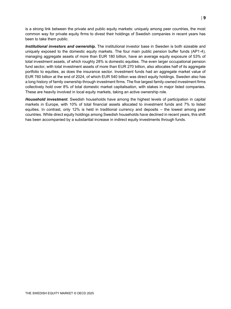 经合组织（OECD）：2025瑞典股票市场：制度框架与趋势报告（英文版）（75页）.pdf_第11页