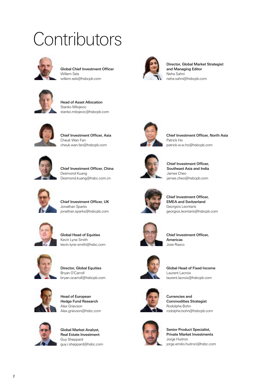 汇丰银行（HSBC）：2025年第一季度全球投资展望报告：驱动新时代的增长引擎（英文版）（36页）.pdf_第2页