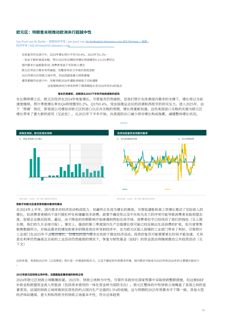 荷兰银行（ABN AMRO）：2025年全球经济展望报告（英文版）（21页）.pdf_第10页
