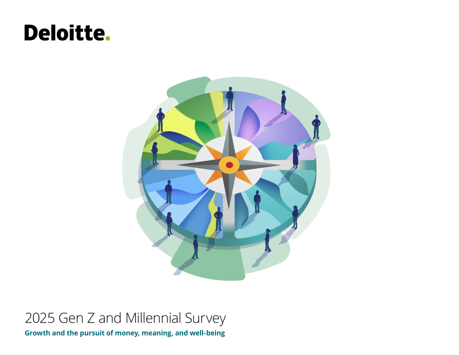 德勤（Deloitte）：2025年全球Z世代与千禧一代调研报告（英文版）（51页）.pdf_第1页