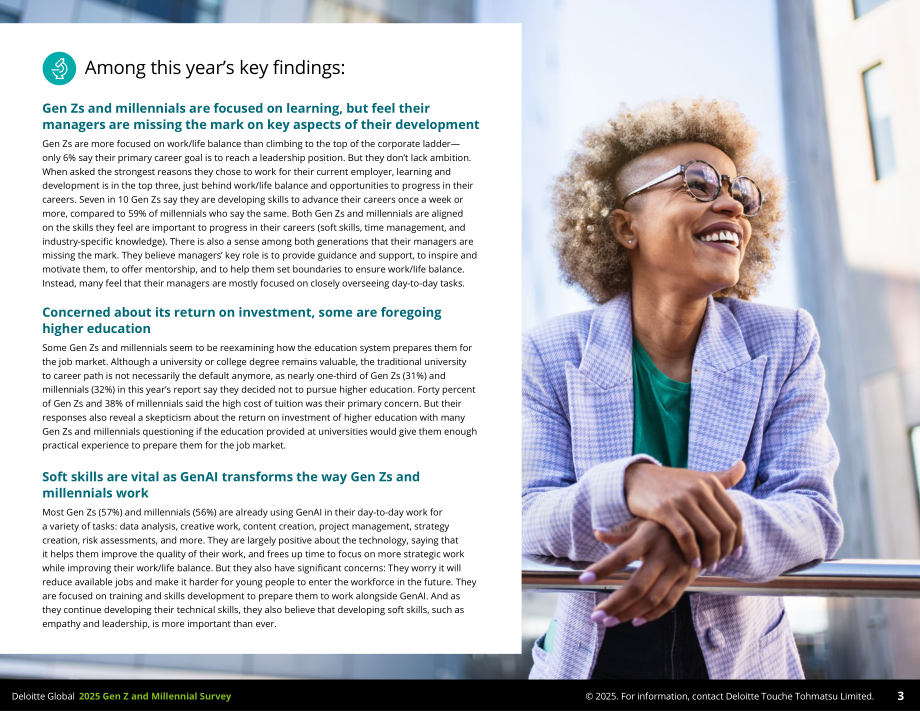 德勤（Deloitte）：2025年全球Z世代与千禧一代调研报告（英文版）（51页）.pdf_第3页