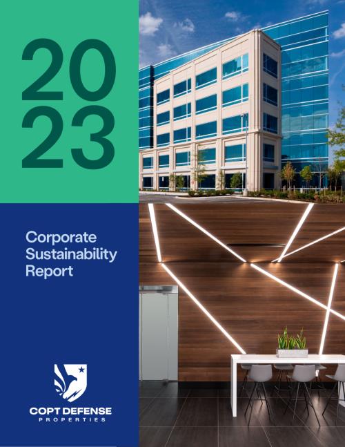 COPT Defense Properties (CDP) 2023年CSR报告「NYSE」.pdf