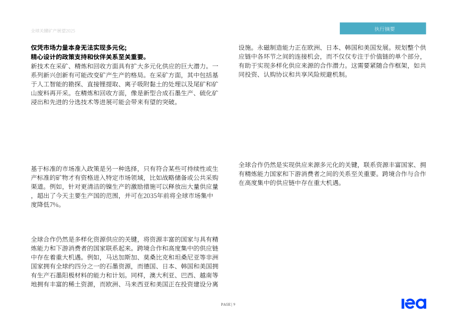国际能源署（IEA）：2025年全球关键矿产展望报告（英文版）（312页）.pdf_第9页