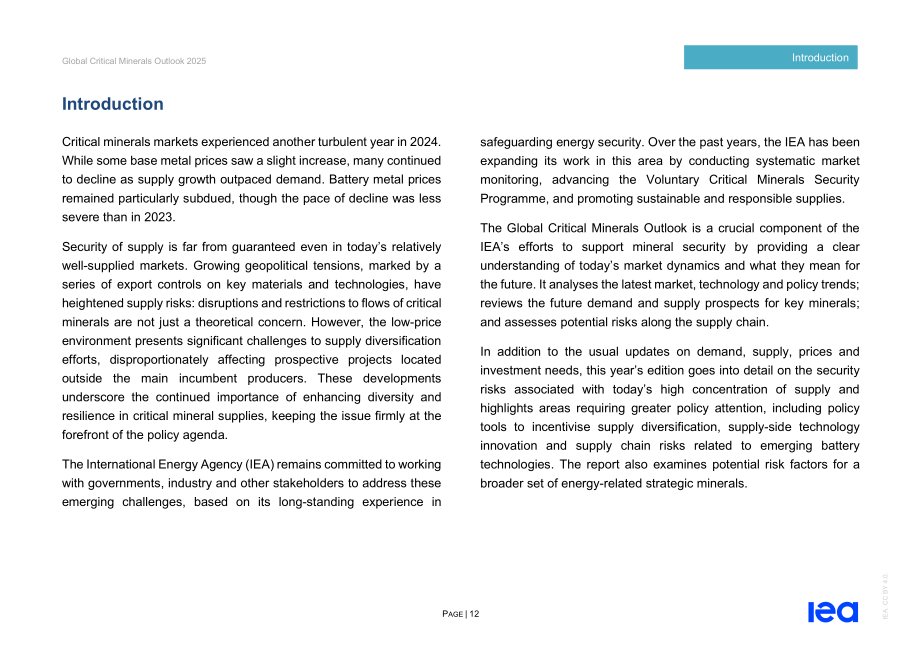 国际能源署（IEA）：2025年全球关键矿产展望报告（英文版）（312页）.pdf_第12页