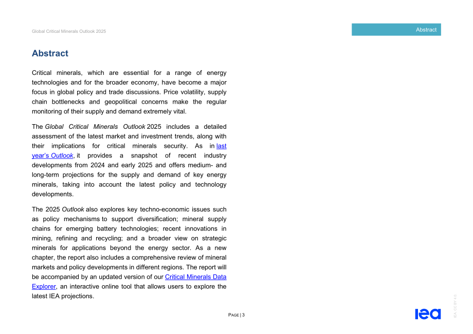国际能源署（IEA）：2025年全球关键矿产展望报告（英文版）（312页）.pdf_第3页