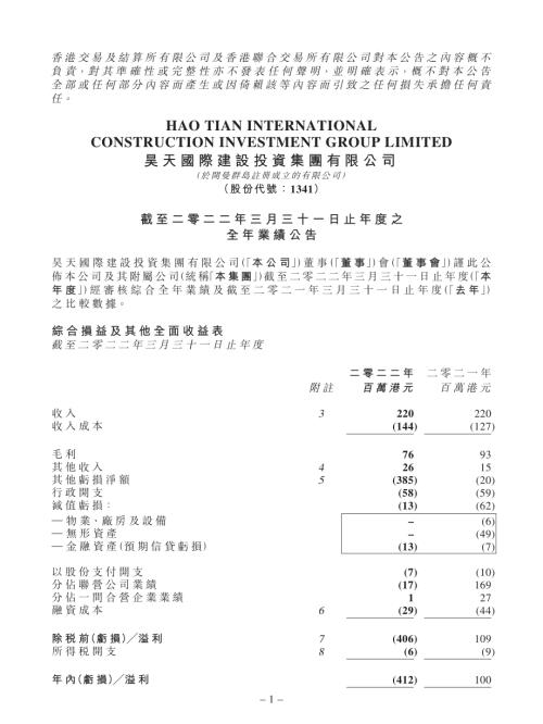 昊天國際建投：截至二零二二年三月三十一日止年度之全年業績公告.pdf