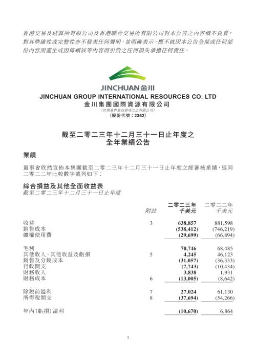 金川國際：截至二零二三年十二月三十一日止年度之全年業績公告.pdf