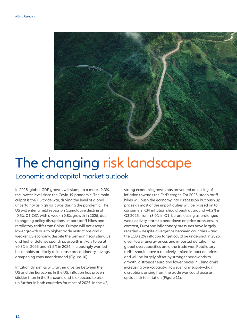安联（Allianz）：2025年全球保险行业报告：保险需求攀升（英文版）（32页）.pdf_第14页