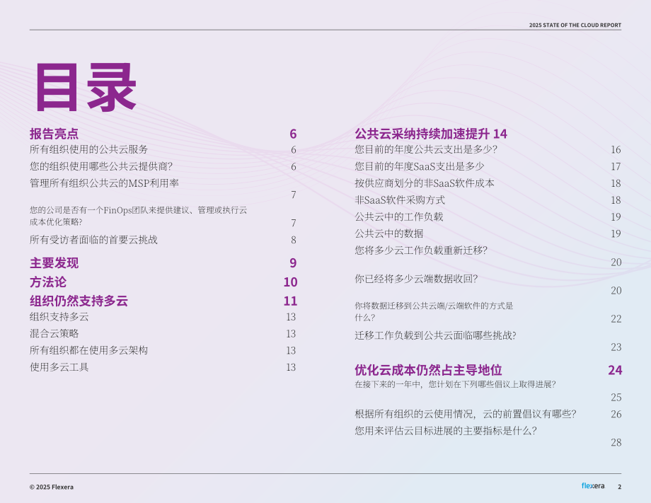 Flexera：2025年全球云计算现状报告（英文版）（89页）.pdf_第2页