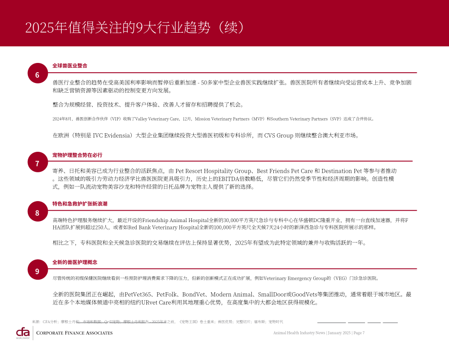 CFA：2025全球宠物护理行业并购策略与市场趋势报告（英文版）（31页）.pdf_第7页