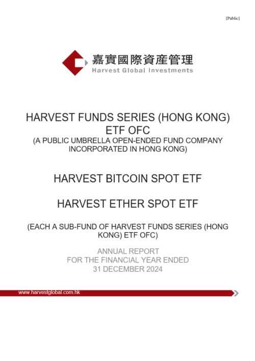 嘉實比特幣：經審核年度報告2024（只備英文版本）.pdf