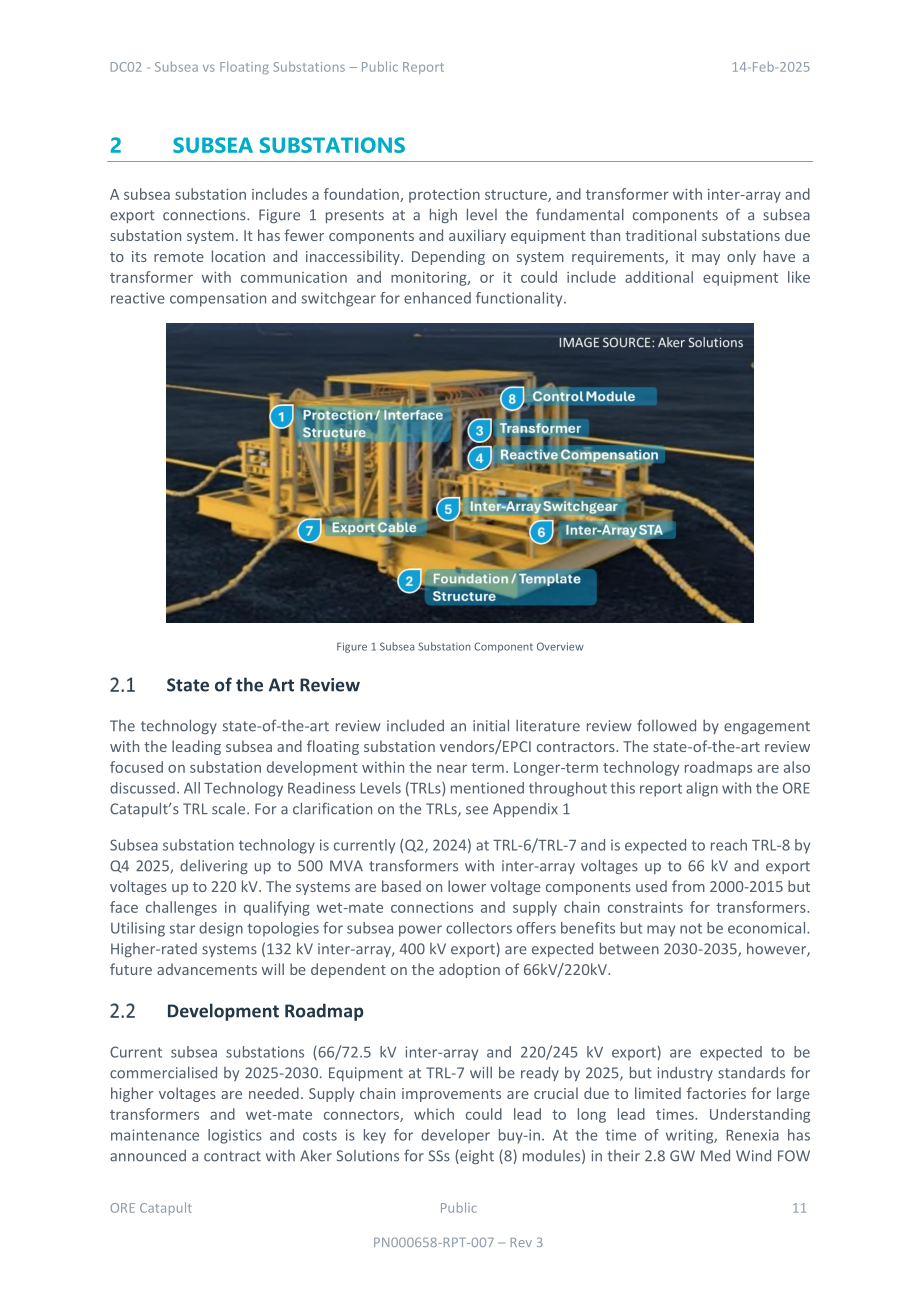 FOW CoE：2025海底变电站与浮动变电站技术经济比较报告（英文版）（22页）.pdf_第11页