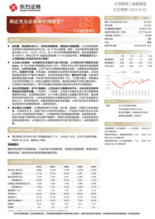 久立特材-公司深度研究之二：再论龙头还有哪些预期差？-250615（40页）.pdf