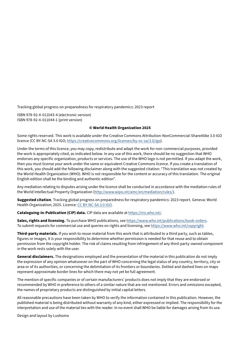 世界卫生组织（WHO）：2023年全球呼吸道传染病防范进展跟踪报告（英文版）（30页）.pdf_第4页