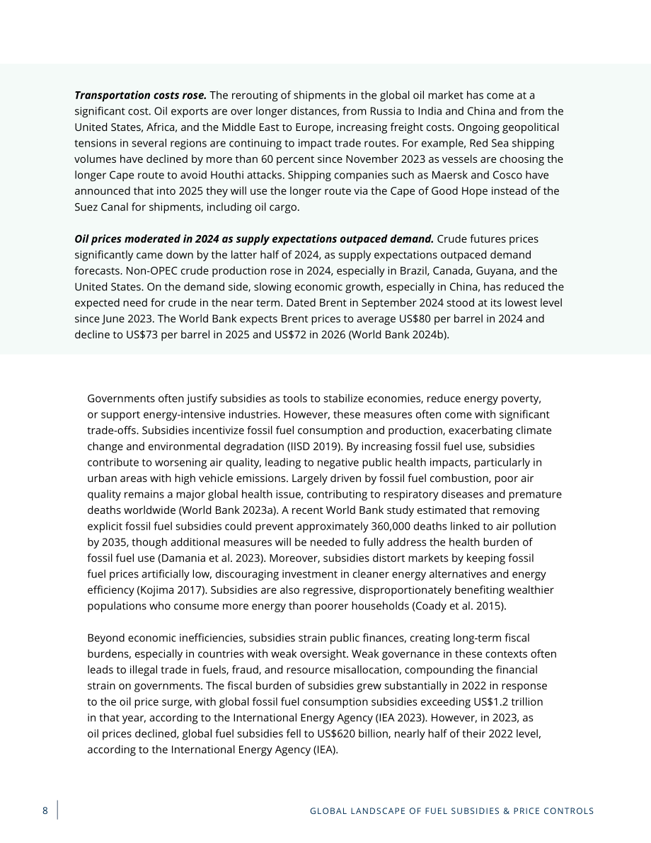 世界银行（WBG）：2025年全球燃料补贴与价格管制格局研究报告（英文版）（51页）.pdf_第14页