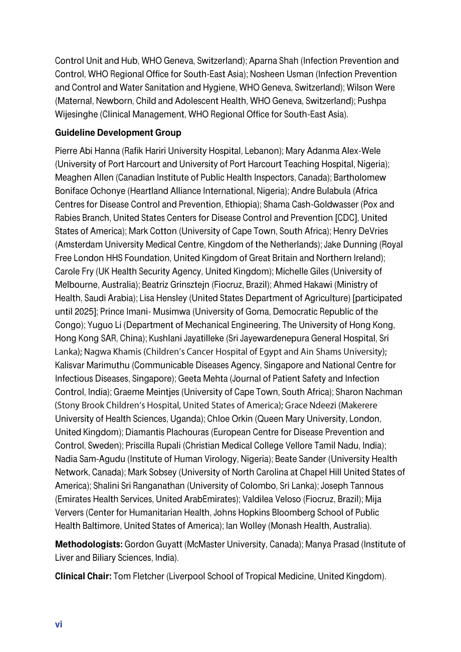 世界卫生组织（WHO）：2025猴痘临床管理与感染防控指南（英文版）（133页）.pdf_第10页