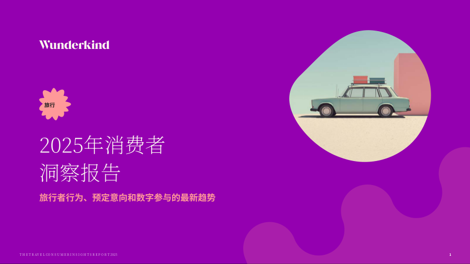 Wunderkind：2025年美国旅游消费者洞察报告：消费者行为、预订意向及数字参与趋势（英文版）（40页）.pdf_第1页