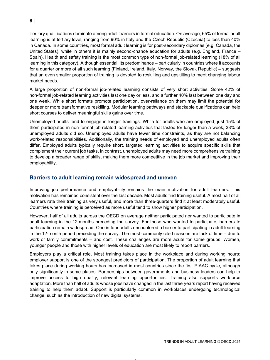 经合组织（OECD）：2025成人学习趋势报告：基于2023年成人技能调查新数据（英文版）（115页）.pdf_第10页